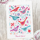 Search for bright floral thank you cards Modern