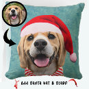 Search for funny christmas dog cushions Cute