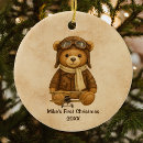 Search for cute teddy bear christmas tree decorations Boy