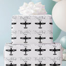Search for aviation wrapping paper Aeroplane