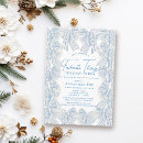Search for favourite things invitations Blue