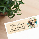 Search for labrador retriever return address labels Dog