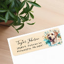 Search for labrador return address labels Dog