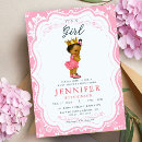 Search for african american princess baby shower invitations Mother to be