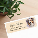 Search for australian shepherd return address labels Dog