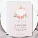 Search for fall thank you cards Pink