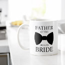 Search for father of the bride mugs Typography