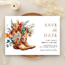 Search for western wedding save the dates Cowboy