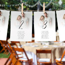 Search for guest names and table cards Modern