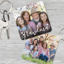Search for double sided key rings Family photo