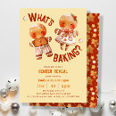 Search for gingerbread gender reveal invitations Whats baking