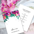 Search for bright color business cards Pink