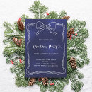 Search for blue christmas invitations Xmas