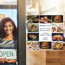 Search for opening a restaurant Store hours window