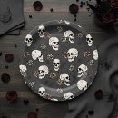 Search for skull and roses plates Hallowedding