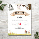 Search for friend of cattles invitations Farm animals