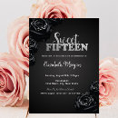 Search for gothic black rose invitations Floral