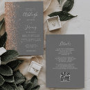 Search for peach and gray wedding invitations Chic