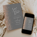 Search for peach grey save the dates Elegant