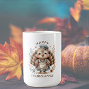 Search for cute turkey mugs Thanksgiving
