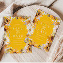 Search for sunflower wedding save the dates Boho