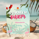 Search for girls bbq birthday invitations Beach
