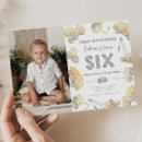 Search for six birthday invitations 6th