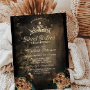 Search for gothic sweet 16 invitations Vintage