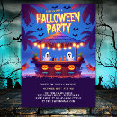 Search for neon halloween invitations Pumpkin