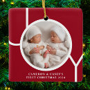 Search for twin christmas tree decorations Red