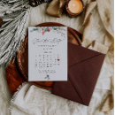 Search for botanical calendar save the dates Floral