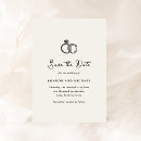 Search for ring save the dates Elegant