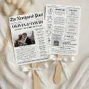 Search for newspaper wedding programs Black and white