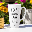 Search for funny latte mugs Father