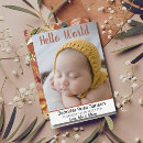 Search for pumpkin birth announcement cards Floral