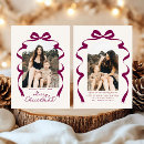 Search for bows christmas cards Coquette