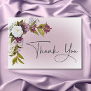Search for purple wedding thank you cards Simple