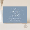 Search for we did it wedding invitations Elopement