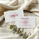 Search for beauty therapist business cards Simple