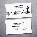 Search for clarinet business cards Teacher
