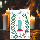 Search for candle christmas cards Modern