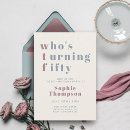 Search for funny 50th birthday invitations Women