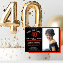 Search for photo 40th birthday invitations Fun