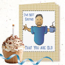 Search for funny sayings cards For him