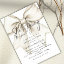 Search for tying the knot bridal shower invitations Simplistic