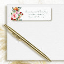 Search for sunflowers rustic return address labels Script typography