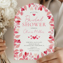 Search for valentines day bridal shower invitations Watercolor