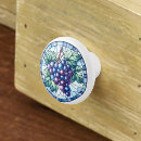 Search for stained glass knobs and pulls Botanical