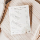 Search for elegant floral bridal shower games Calligraphy