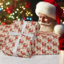Search for santa claus sleigh wrapping paper Cute